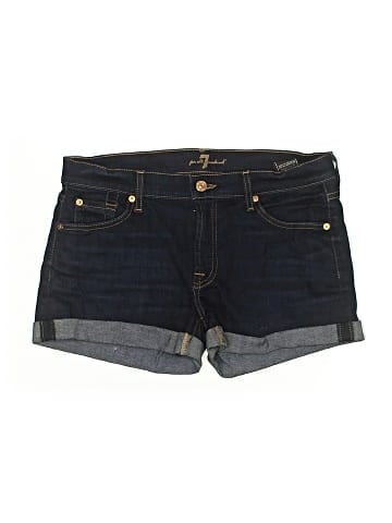 7 For All Mankind Denim Shorts (view 1)