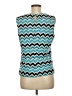 Calvin Klein Teal Sleeveless Blouse Size M - photo 2