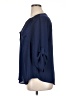 Torrid 100% Polyester Blue 3/4 Sleeve Blouse Size 1X Plus (1) - photo 5