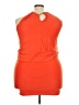 Maitai Orange Cocktail Dress Size 3X - photo 2
