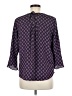 41Hawthorn 100% Polyester Purple 3/4 Sleeve Blouse Size M - photo 2