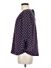 41Hawthorn 100% Polyester Purple 3/4 Sleeve Blouse Size M - photo 5