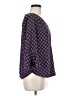 41Hawthorn 100% Polyester Purple 3/4 Sleeve Blouse Size M - photo 4