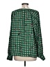 CAbi 100% Polyester Green Long Sleeve Blouse Size L - photo 2