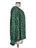 CAbi 100% Polyester Green Long Sleeve Blouse Size L - photo 4
