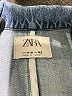 Zara Blue Denim Jacket Size 11 - photo 3