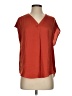 Maison d' Amelie 100% Polyester Orange Short Sleeve Blouse Size XS - photo 1