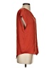 Maison d' Amelie 100% Polyester Orange Short Sleeve Blouse Size XS - photo 4