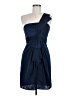 BCBGMAXAZRIA 100% Polyester Blue Cocktail Dress Size 6 - photo 1
