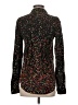 Maeve 100% Rayon Floral Black Long Sleeve Blouse Size 0 - photo 2