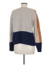Pinque Color Block Gray Pullover Sweater Size M - photo 2