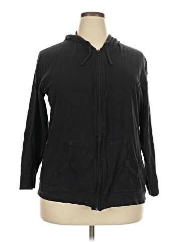 Just My Size Zip Up Hoodie (view 1)