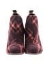 TOMS Plaid Burgundy Red Ankle Boots Size 7 1/2 - photo 2