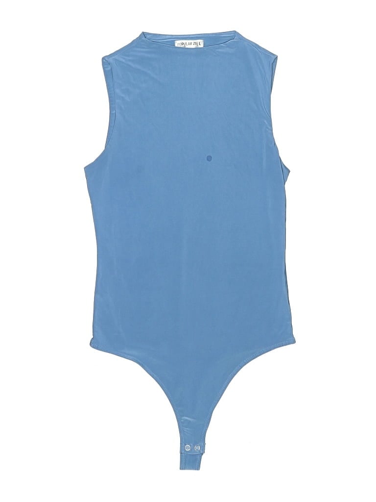 Pre-owned Popular 21 Bodysuit In Blue