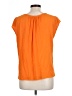 PureDKNY Orange Short Sleeve Blouse Size L (estimated) - photo 2