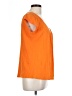 PureDKNY Orange Short Sleeve Blouse Size L (estimated) - photo 4