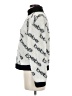 Bebe 100% Polyester Print Silver Pullover Sweater Size M - photo 5