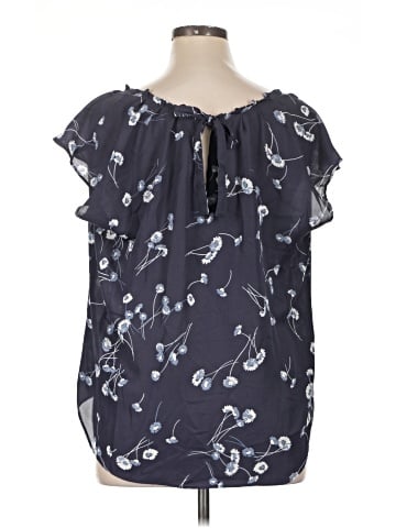 LC Lauren Conrad Short Sleeve Blouse (view 2)