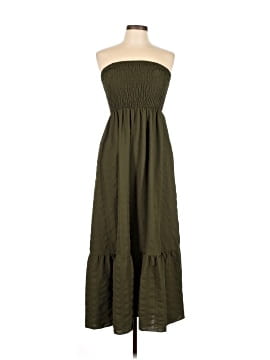 slim fit dress slacks SHEIN Clasi Plus Size Women's Dark Green Pleated Texture Material Roun   Beisat