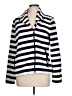 T by Talbots Stripes White Jacket Size L - photo 1