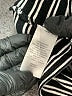 Assorted Brands Stripes Black Short Sleeve Turtleneck Size L - photo 8