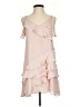 Parker 100% Polyester Solid Pink Cocktail Dress Size S - photo 1