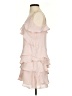 Parker 100% Polyester Solid Pink Cocktail Dress Size S - photo 5