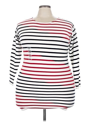 Lacoste 3/4 Sleeve T-Shirt (view 1)