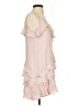 Parker 100% Polyester Solid Pink Cocktail Dress Size S - photo 4
