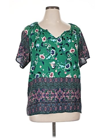 verse Short Sleeve Blouse (view 1)