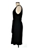 Ann Taylor Solid Black Casual Dress Size M - photo 5