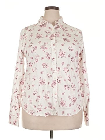 Chaps Long Sleeve Blouse (view 1)