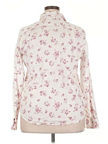 Chaps Long Sleeve Blouse (view 2)