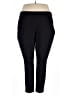Croft & Barrow Solid Black Active Pants Size 2X - photo 1