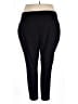 Croft & Barrow Solid Black Active Pants Size 2X - photo 2