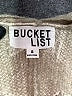 Bucketlist Stars Tan Cardigan Size S - photo 7