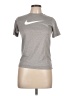 Nike 100% Polyester Gray Active T-Shirt Size L - photo 1