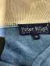 Peter Elliot 100% Cashmere Blue Cashmere Pullover Sweater Size 14 - photo 3