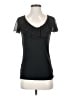 Ann Taylor Black Short Sleeve Top Size S - photo 1