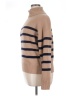 Aqua 100% Cashmere Stripes Tan Cashmere Pullover Sweater Size XL - photo 5