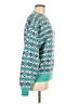 American Eagle Outfitters Print Teal Pullover Sweater Size M - photo 4