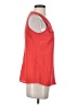 BCBG Paris 100% Polyester Red Sleeveless Blouse Size XXS - photo 4