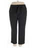 Bar III Houndstooth Black Casual Pants Size 18 - photo 1