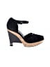 Via Spiga 100% Leather Black Heels Size 7 1/2 - photo 1