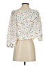 Lovers + Friends White 3/4 Sleeve Blouse Size XS - photo 2