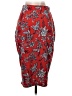Loveappella Print Red Formal Skirt Size S - photo 2