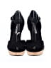 Via Spiga 100% Leather Black Heels Size 7 1/2 - photo 2