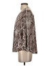 Vince Camuto Animal Print Brown 3/4 Sleeve Blouse Size S - photo 5
