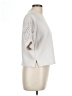 Elie Tahari Ivory Tan Short Sleeve Top Size L (estimated) - photo 4