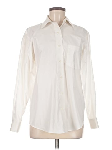 Foxcroft Long Sleeve Button-Down Shirt (view 1)